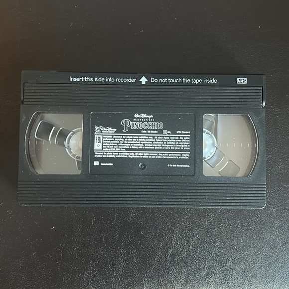 Disney Pinocchio Masterpiece VHS Movie - Picture 9 of 10